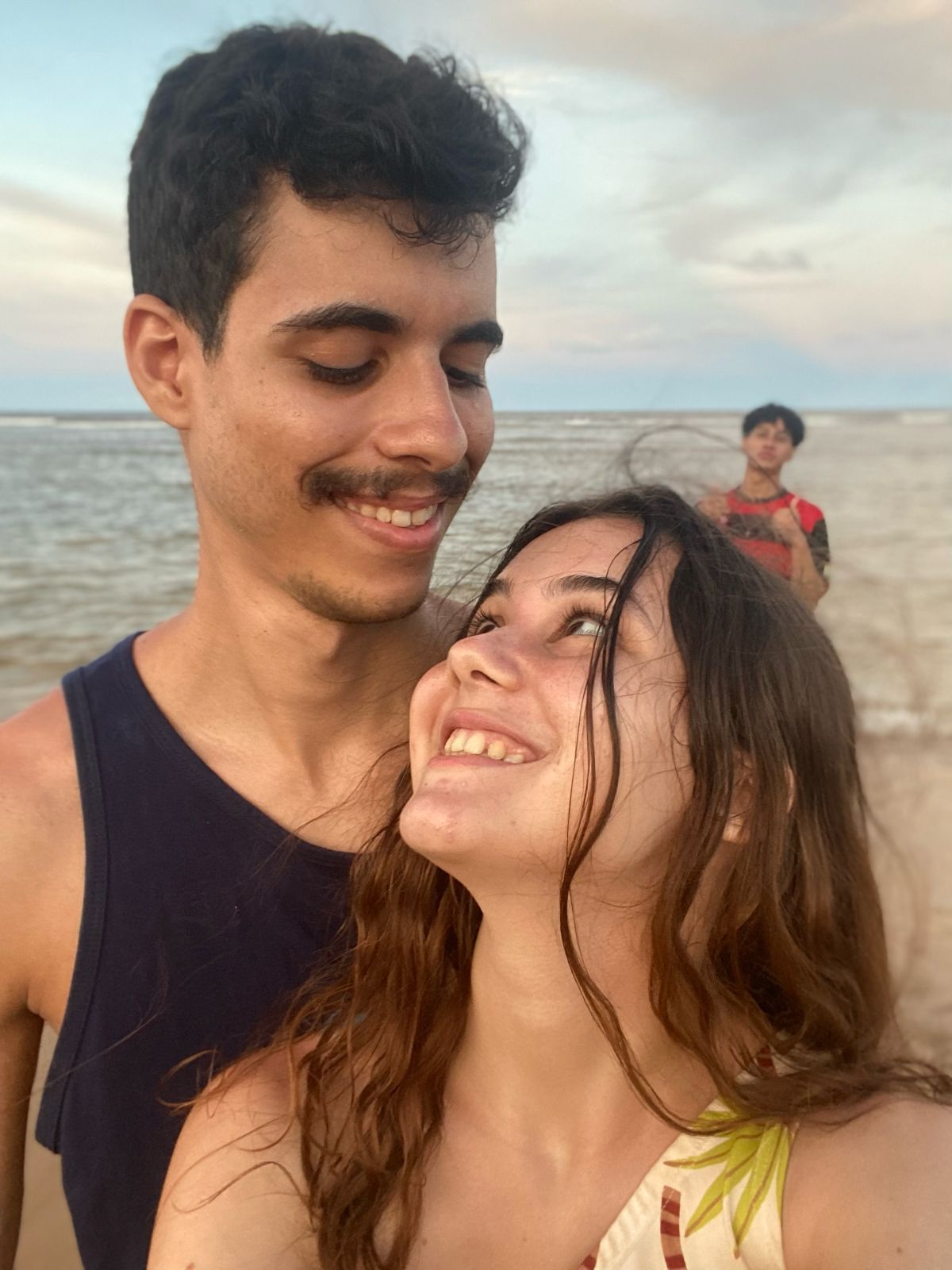 Nós dois na praia